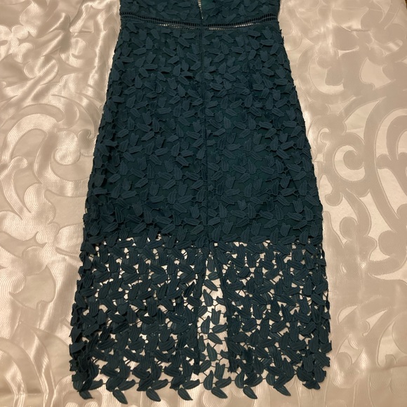 Emerald Green Dress - Picture 2 of 5